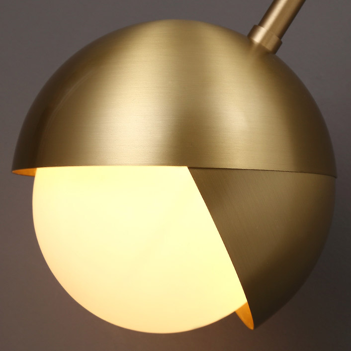 Настенный светильник FLORIS WALL B Bronze White by ImperiumLoft