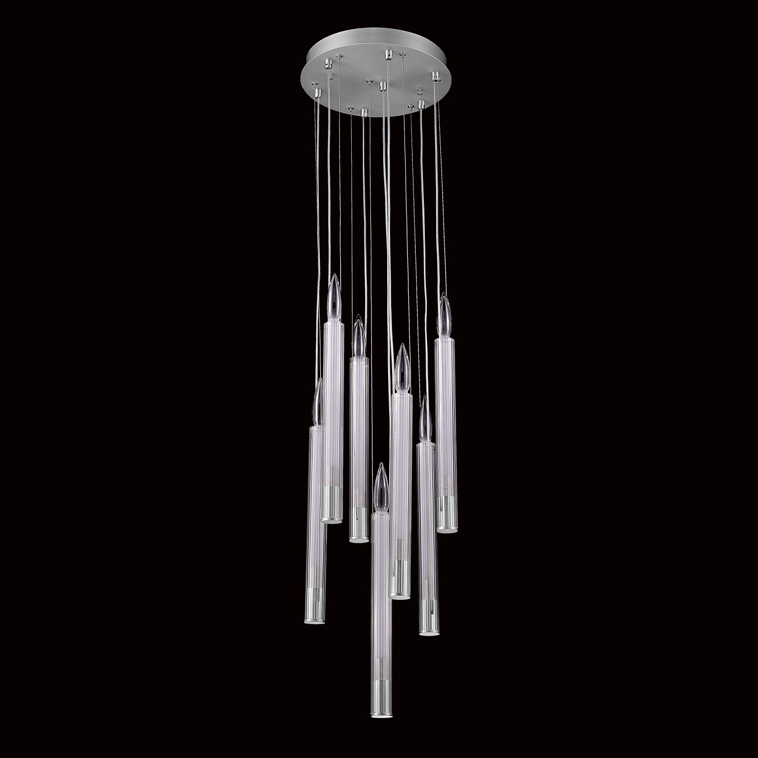 Подвесной светильник Delight Collection P68094-7 chrome