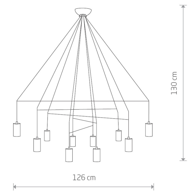 Подвесная люстра Nowodvorski 7954