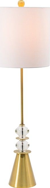 Светильник настольный с абажуром Glasar 77484CE-DS