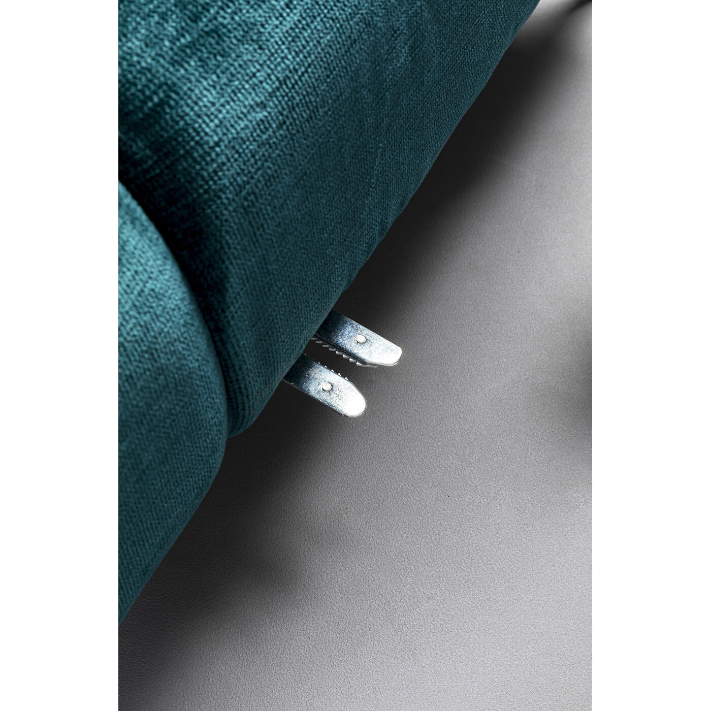 Диван правосторонний угловой Nia Glam Dark Green Right 250см KARE 87970