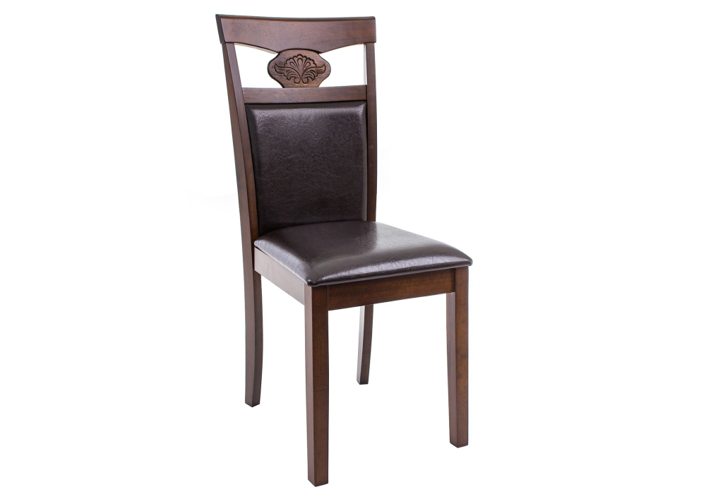 Стул деревянный Woodville Luiza dirty oak / dark brown 1995