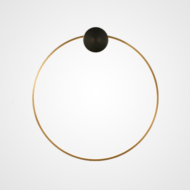 Настенный светильник WOLKE WALL D60 Brass by ImperiumLoft