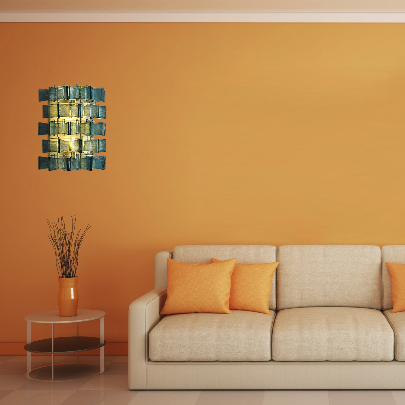 Бра DEXTER WALL Blue L by ImperiumLoft