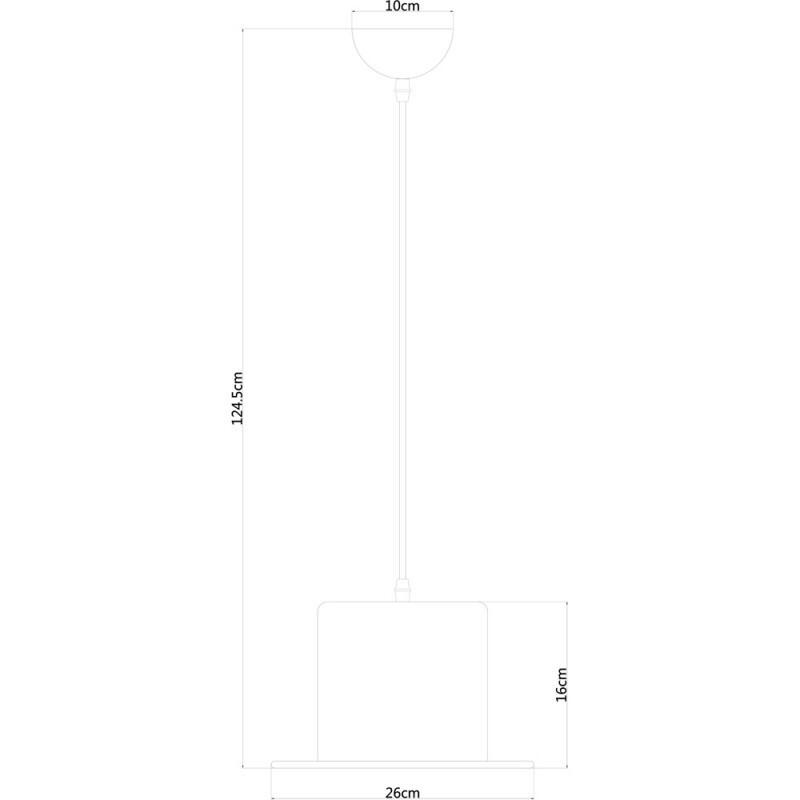 Подвесной светильник Arte Lamp A3236SP-1WH
