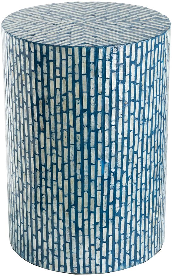 Столик акцентный с отделкой раковинами устриц Glasar 48745