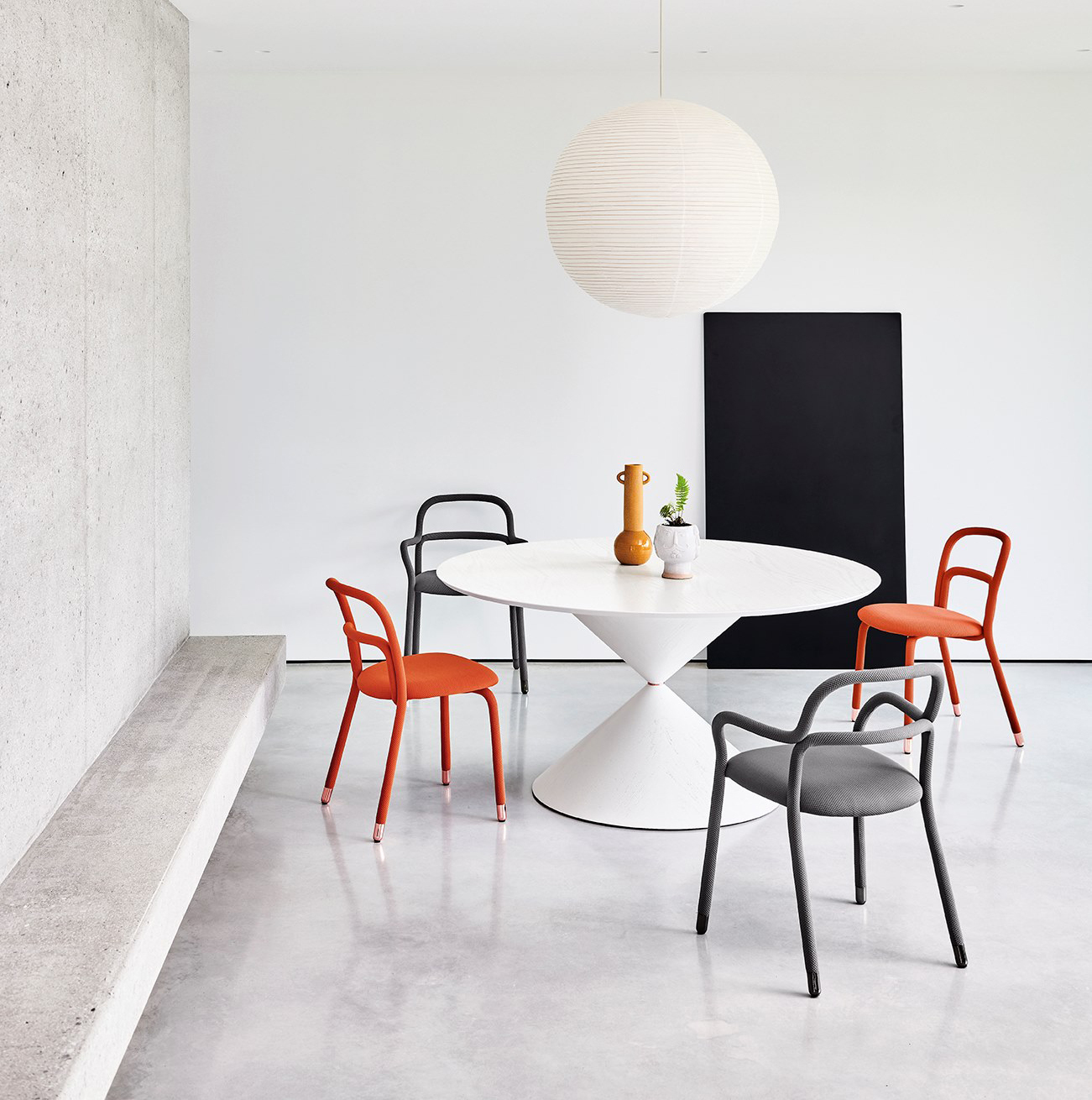 Стул Midj Pippi P orange Pippi P
