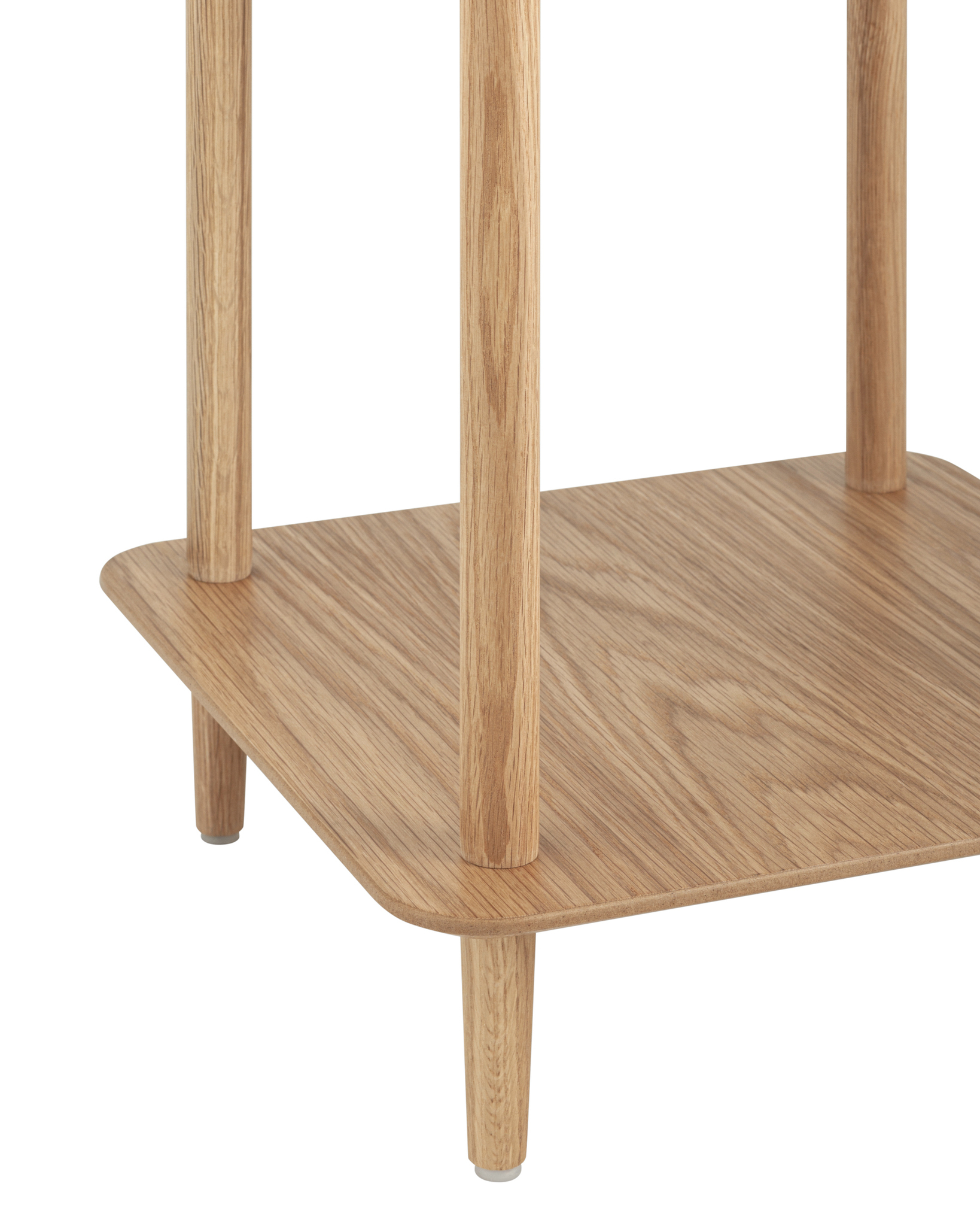 Журнальный столик Stiff 40*40 светлое дерево Stool Group