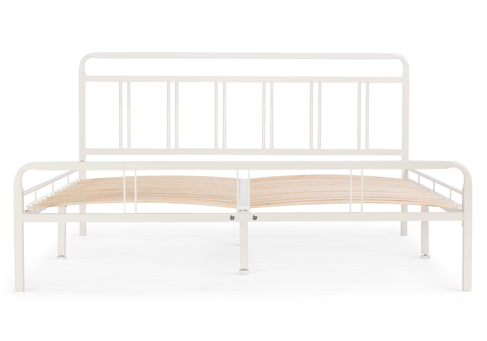 Кровать Woodville Рейк 160х200 белая 403028