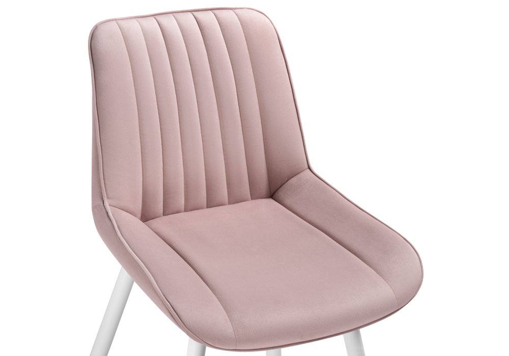 Стул Woodville Седа розовый / белый  502099