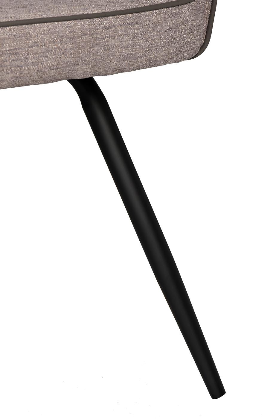 Стул обеденный серый (рогожка) Garda Decor 30C-DX-1913 BGE
