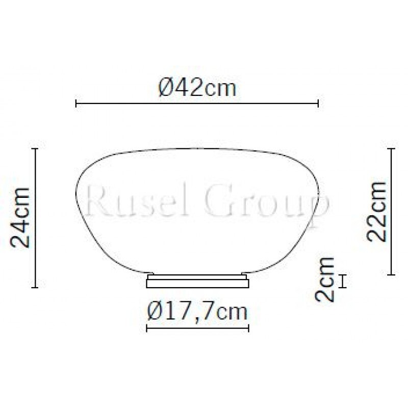 Настольная лампа Fabbian Lumi Poga F07 B19 01