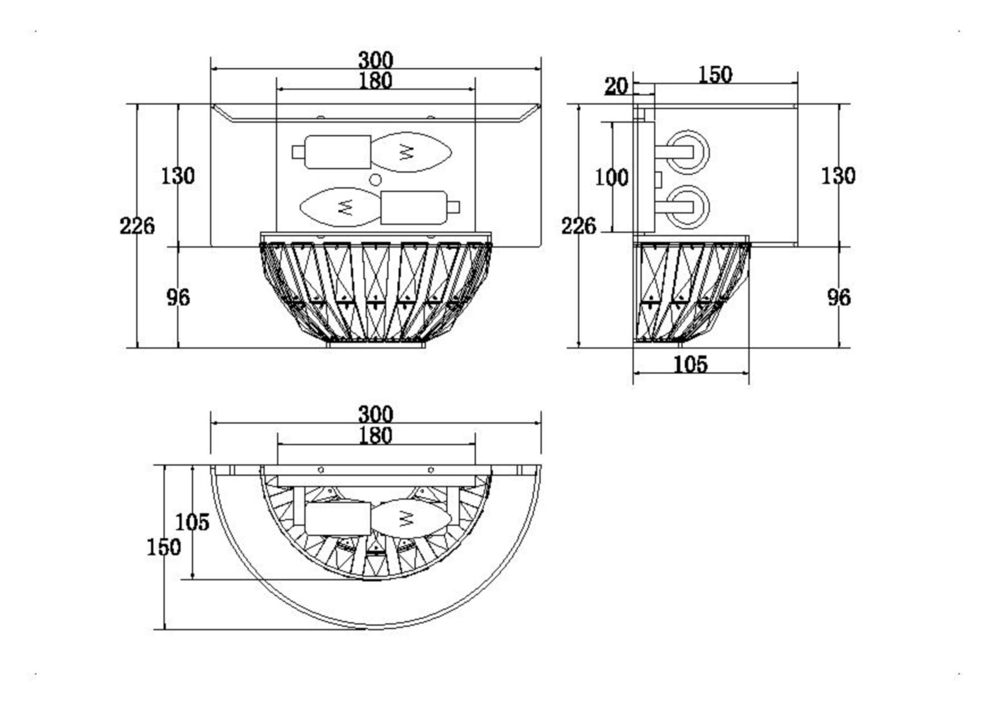 Бра Maytoni H021WL-02CH