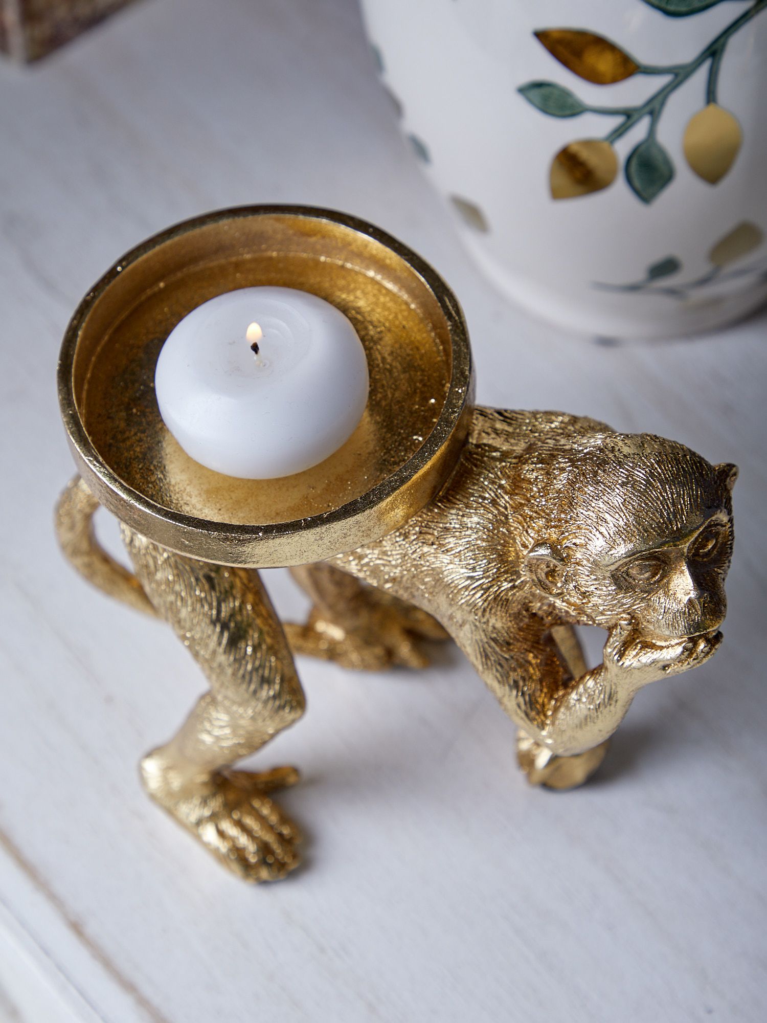 Подсвечник Обезьяна Glasar 70-020