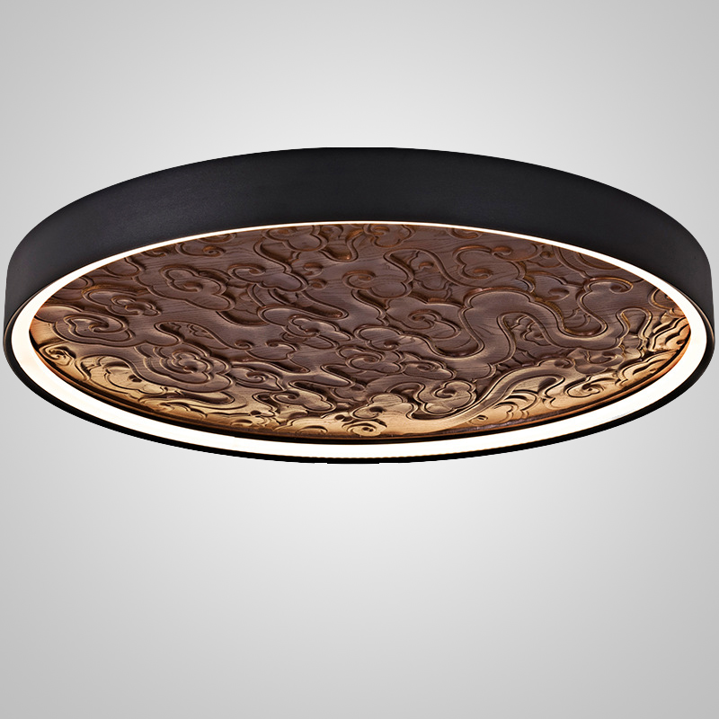 Потолочный светильник RODA CH D80 Dark brown by ImperiumLoft