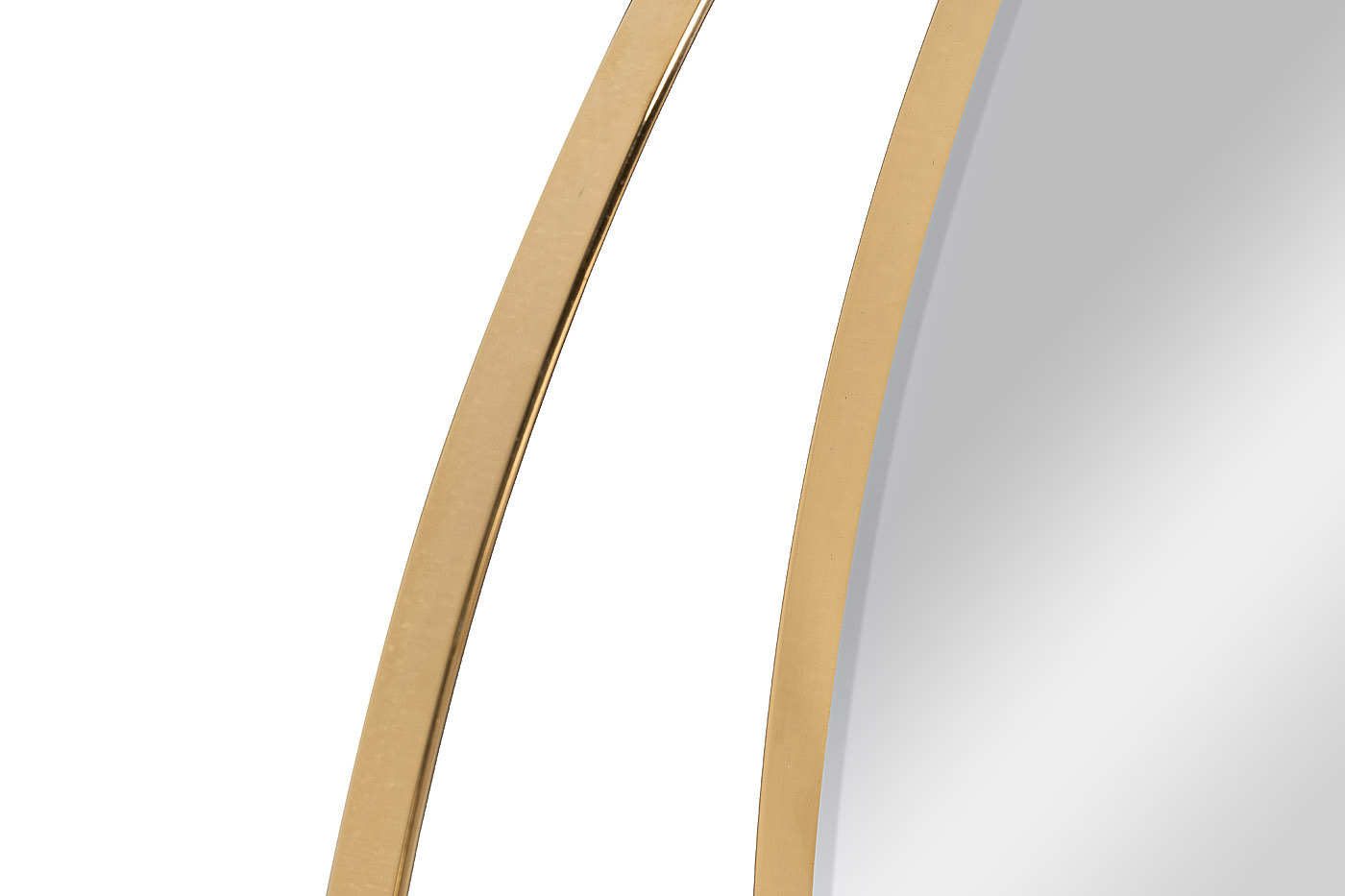 Зеркало в металлической раме (золото) Garda Decor KFG097