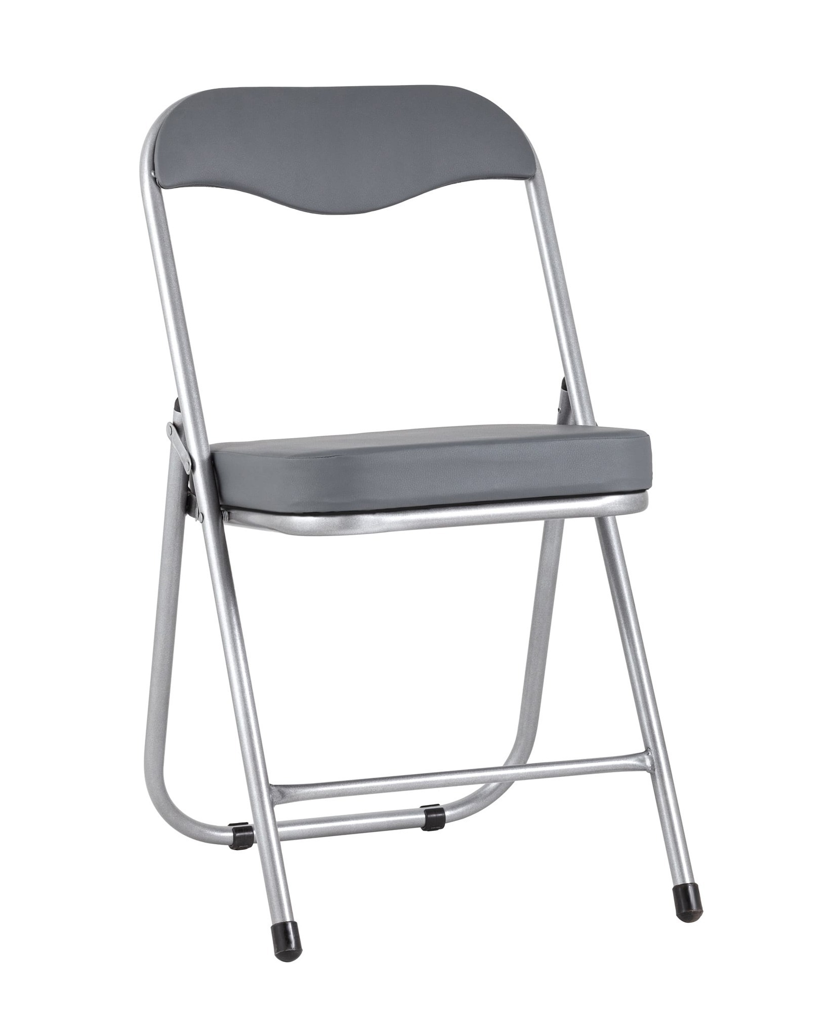Стул складной ДЖОН металлик, серый Stool Group