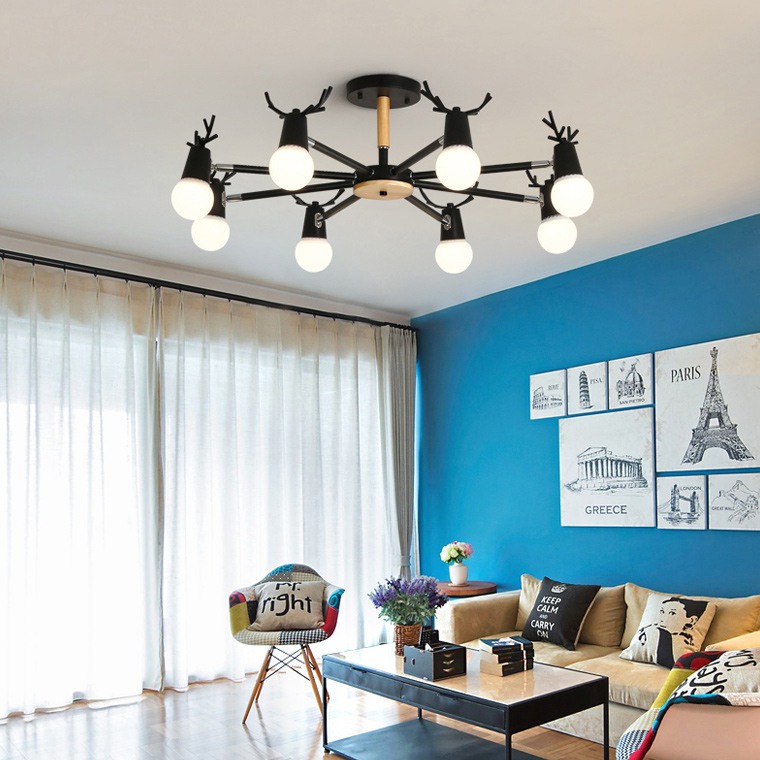 Подвесная люстра DEERCH D65 Black by ImperiumLoft