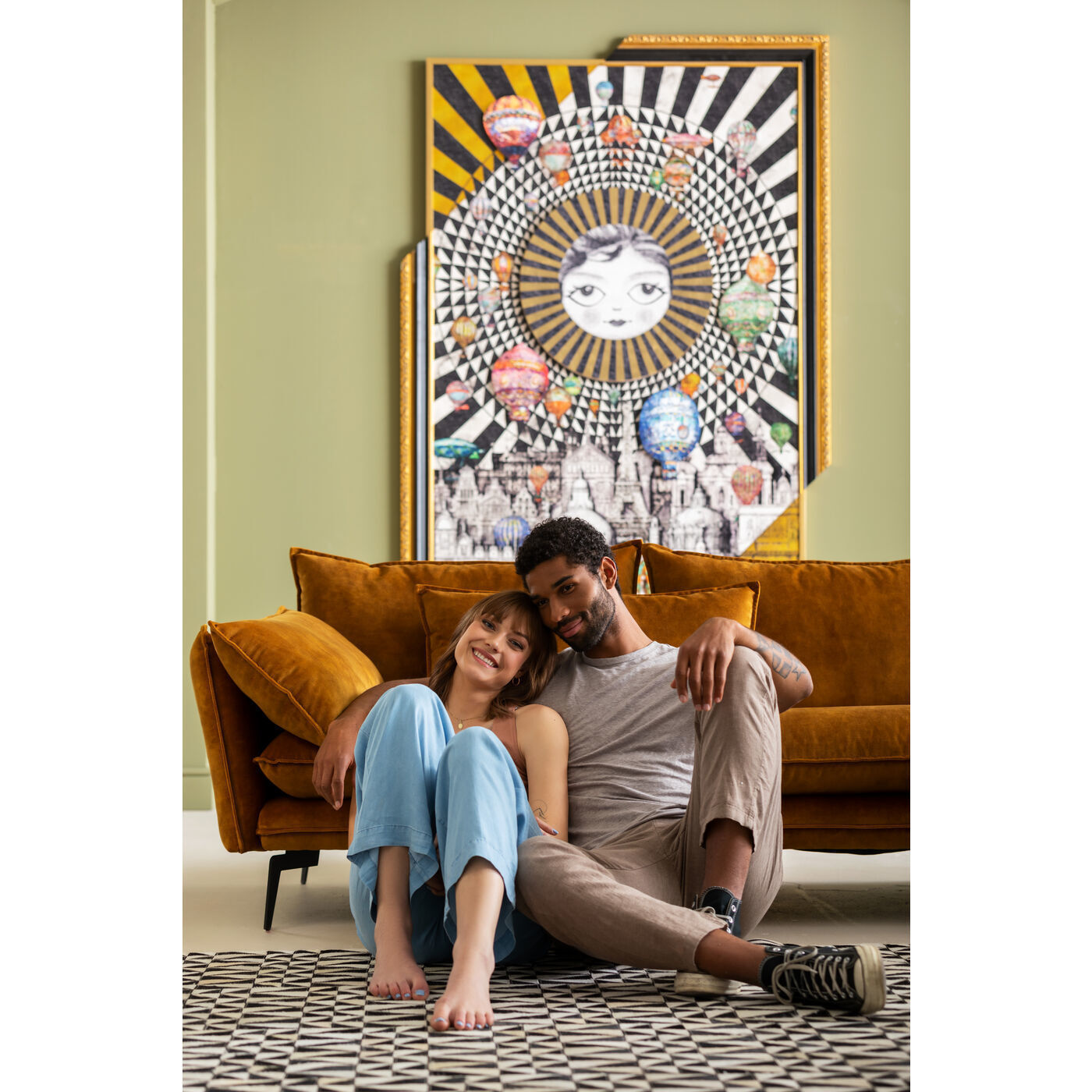 Картина в рамке Balloon 52979 Kare