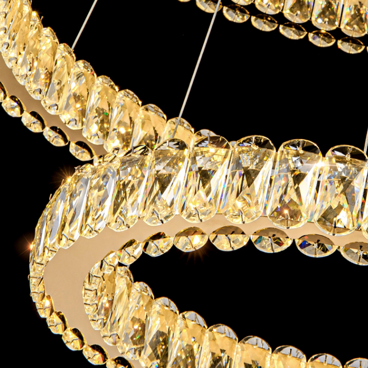 Подвесная люстра SEFENIAS B D50+70+90 Chrome by ImperiumLoft