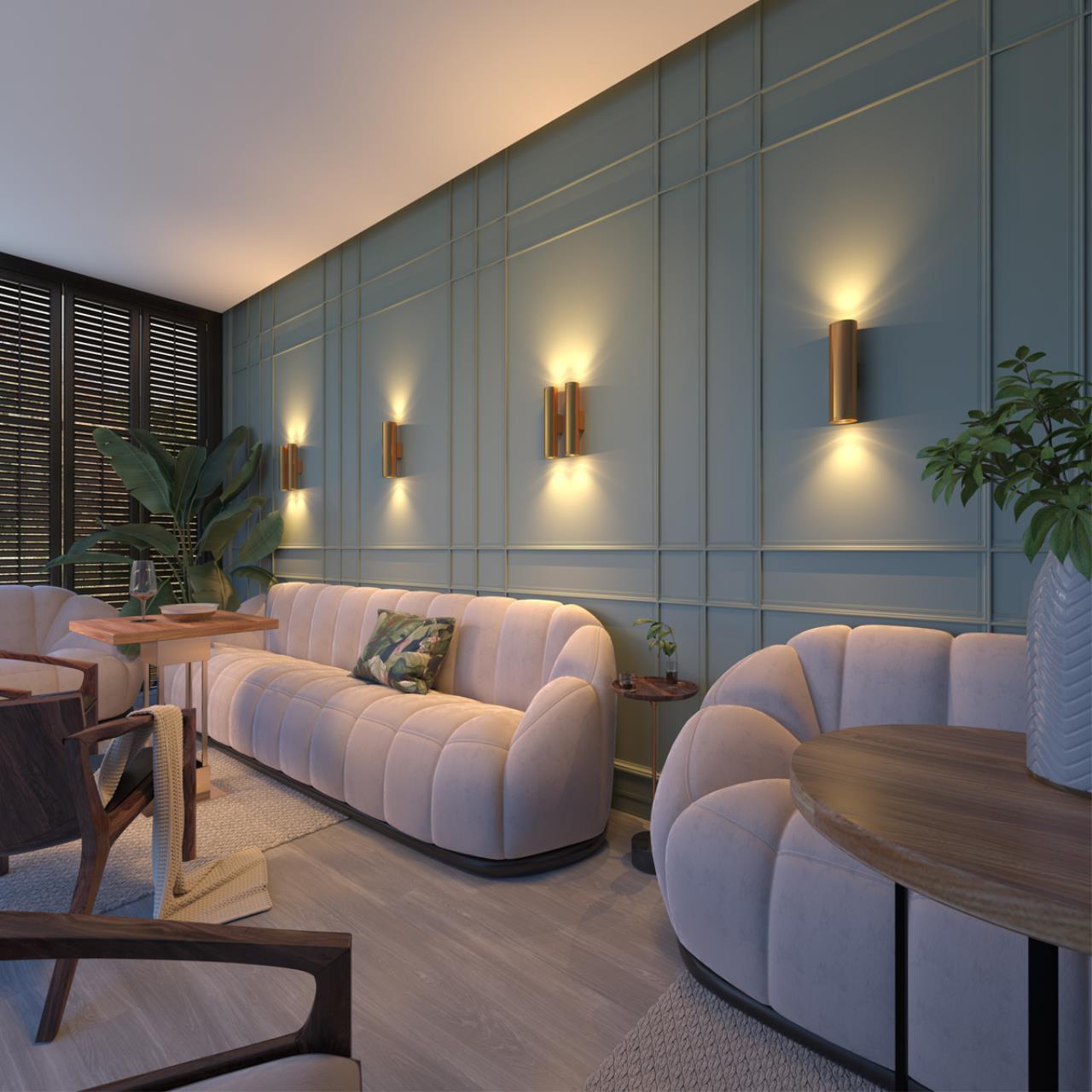 Настенный светильник Odeon Light 3833/2WA