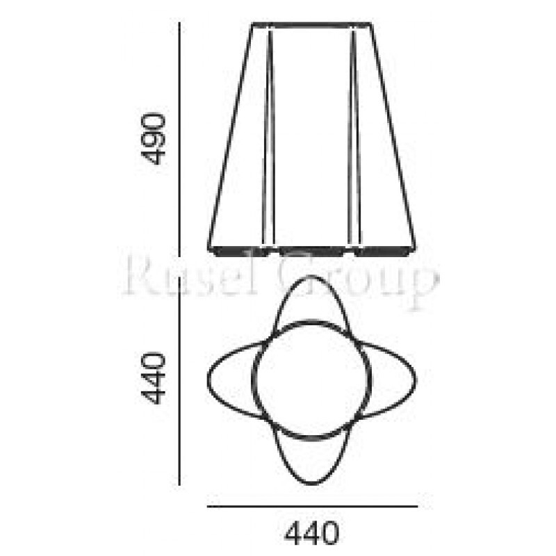 Пуф Linea Light FLOWER 15058