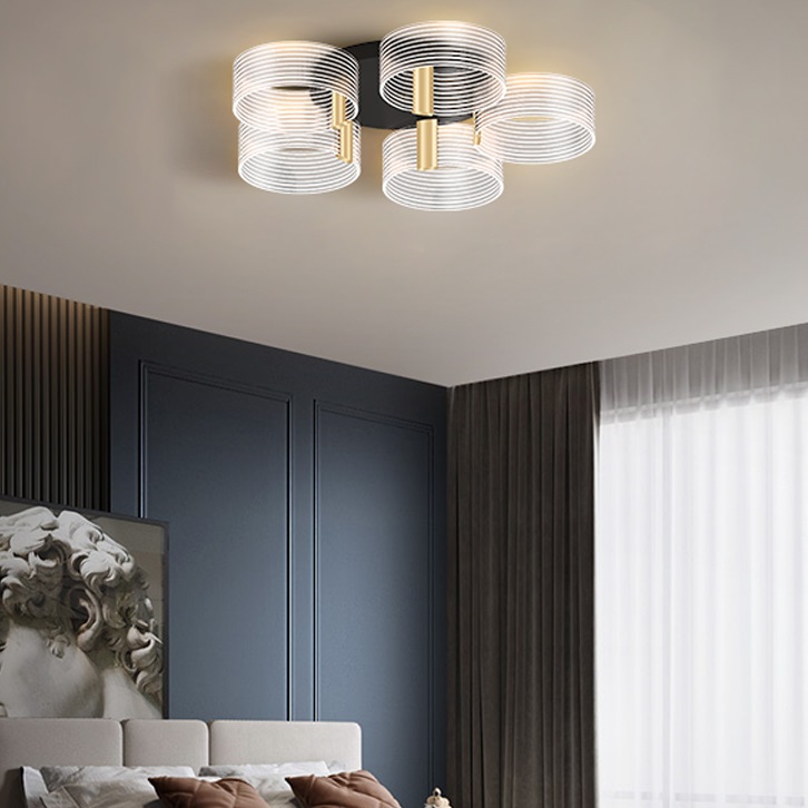 Потолочная светодиодная люстра SENSE C RINGS by ImperiumLoft