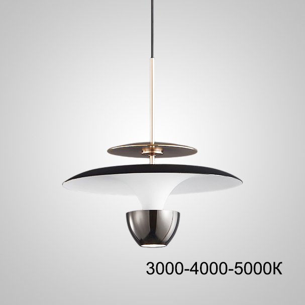 Подвесной светильник BERTIL Black Трехцветный свет by ImperiumLoft