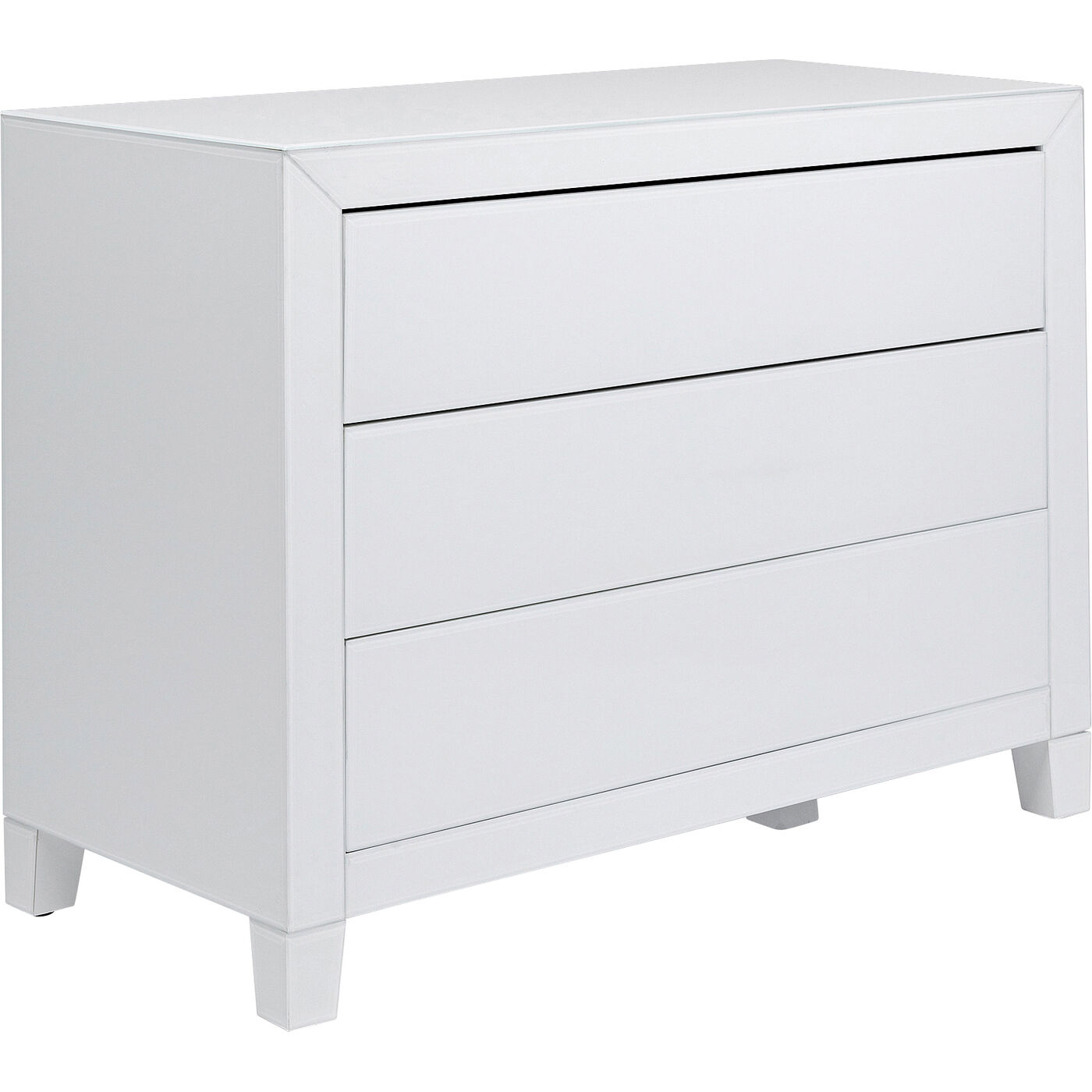 Комод Luxury Push 3 ящика White KARE 85399