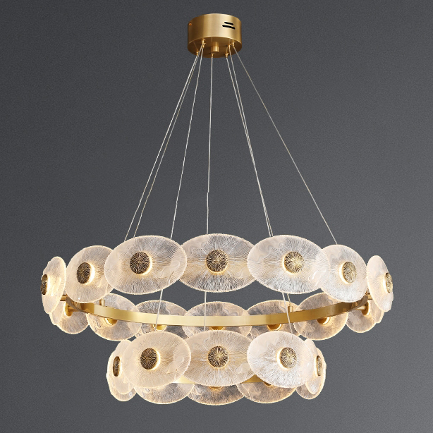 Подвесная люстра HELOVISE D50+80 by ImperiumLoft