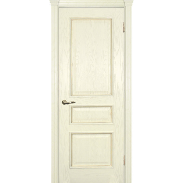 Межкомнатная дверь Graf Фрейм 03 Ясень Бисквит (1900 х 600)