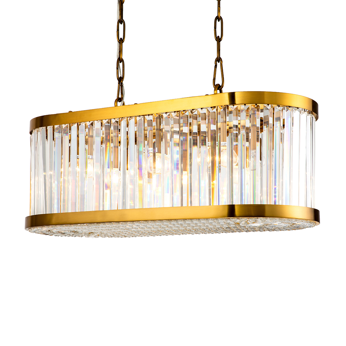 Люстра  Delight Collection Welles 8 brass