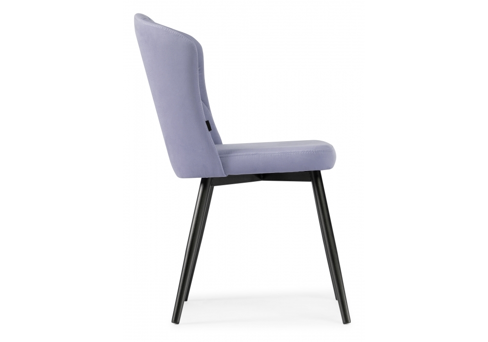 Стул Woodville Алиссум velutto 49 / черный 499991