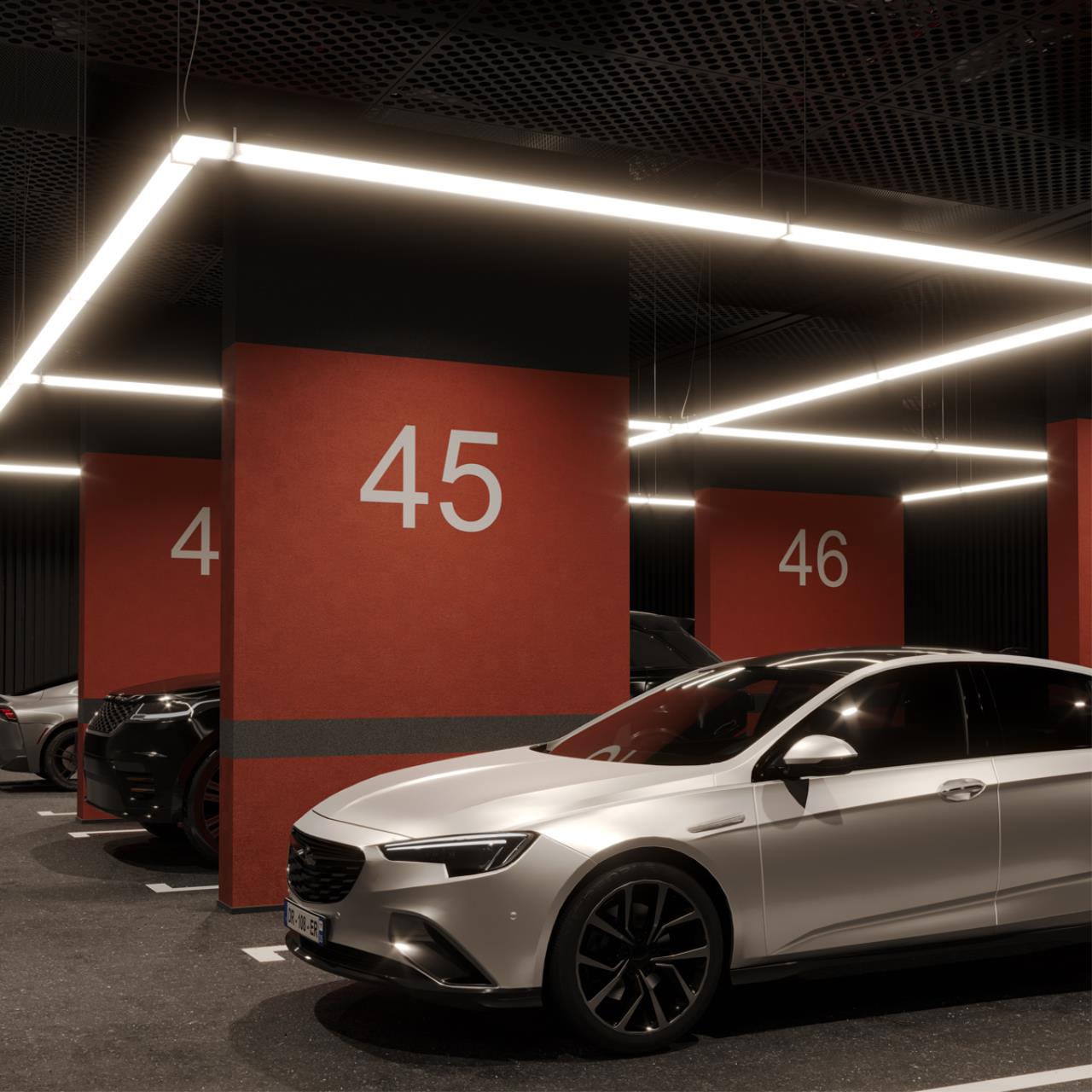 Светильник линейный светодиодный, в комплекте прямой соединитель, крепёжные планки, сетевой кабель 2 Novotech 359828