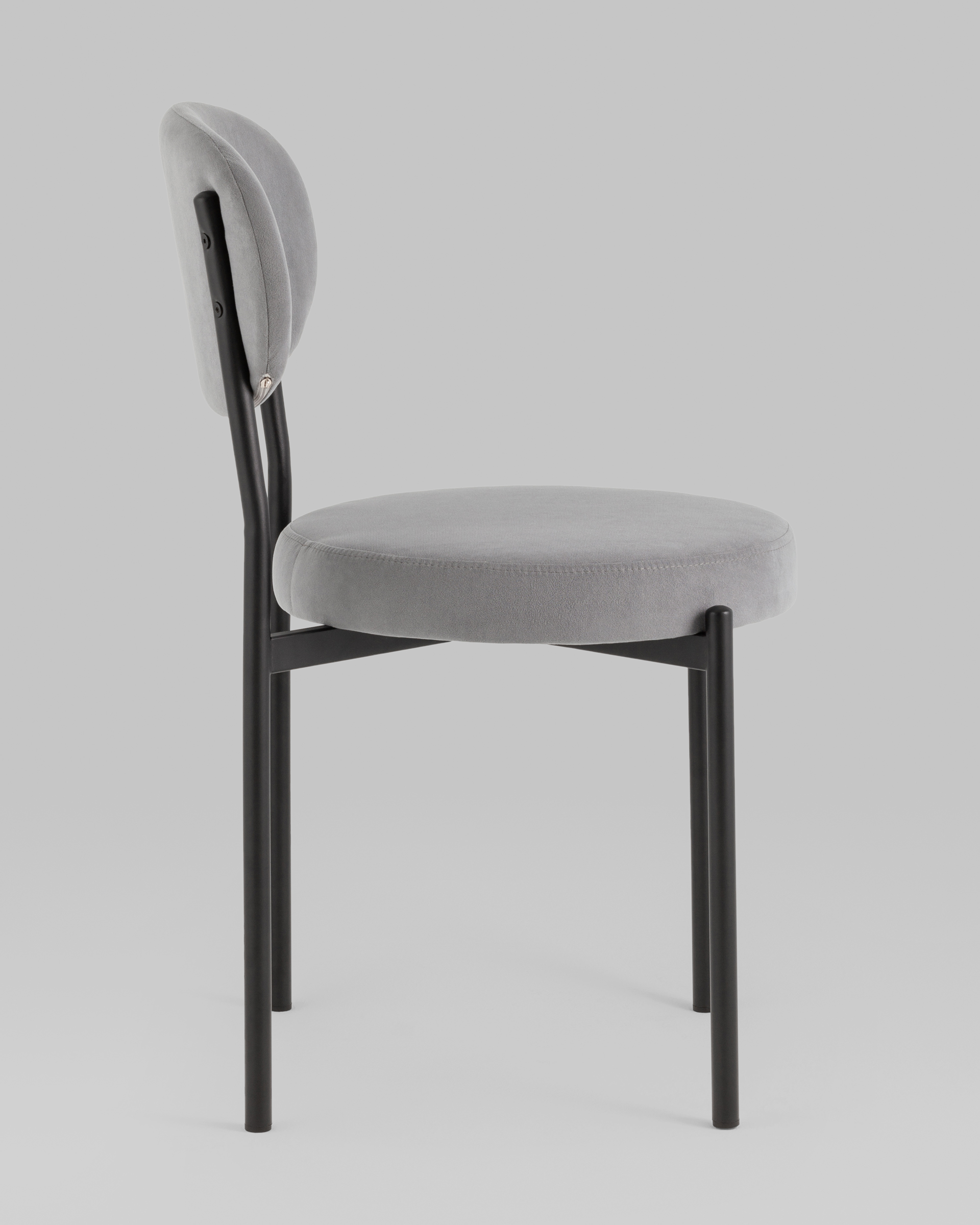 Стул Бриф SN велюр серый, 4шт./уп. Stool Group