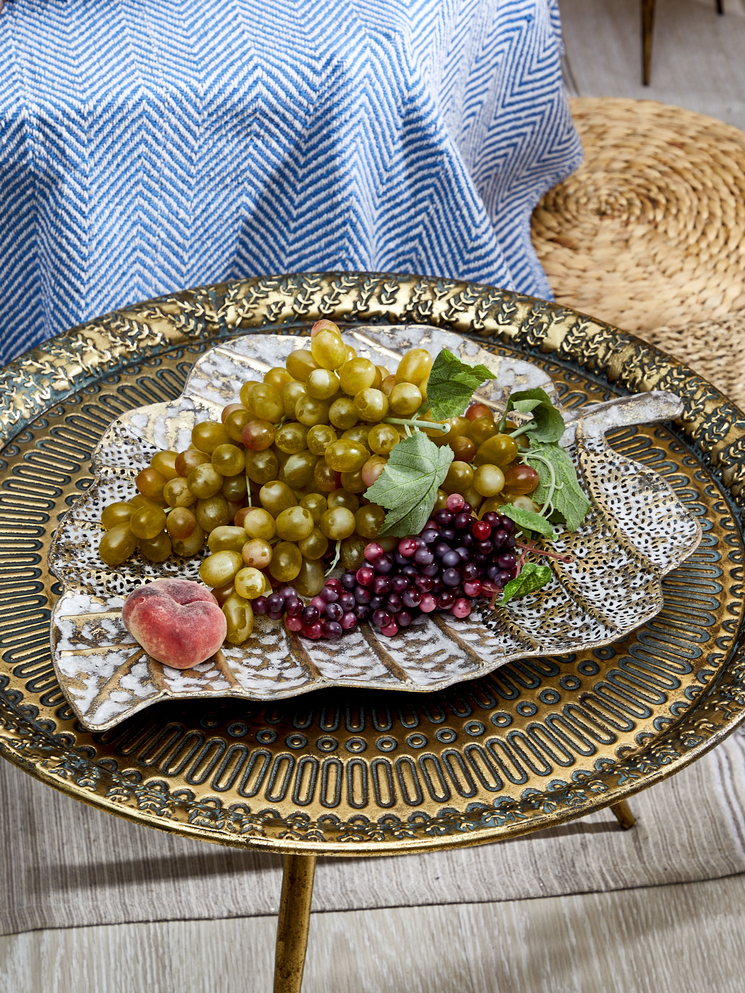 Блюдо декоративное Лист Glasar 57-123/2