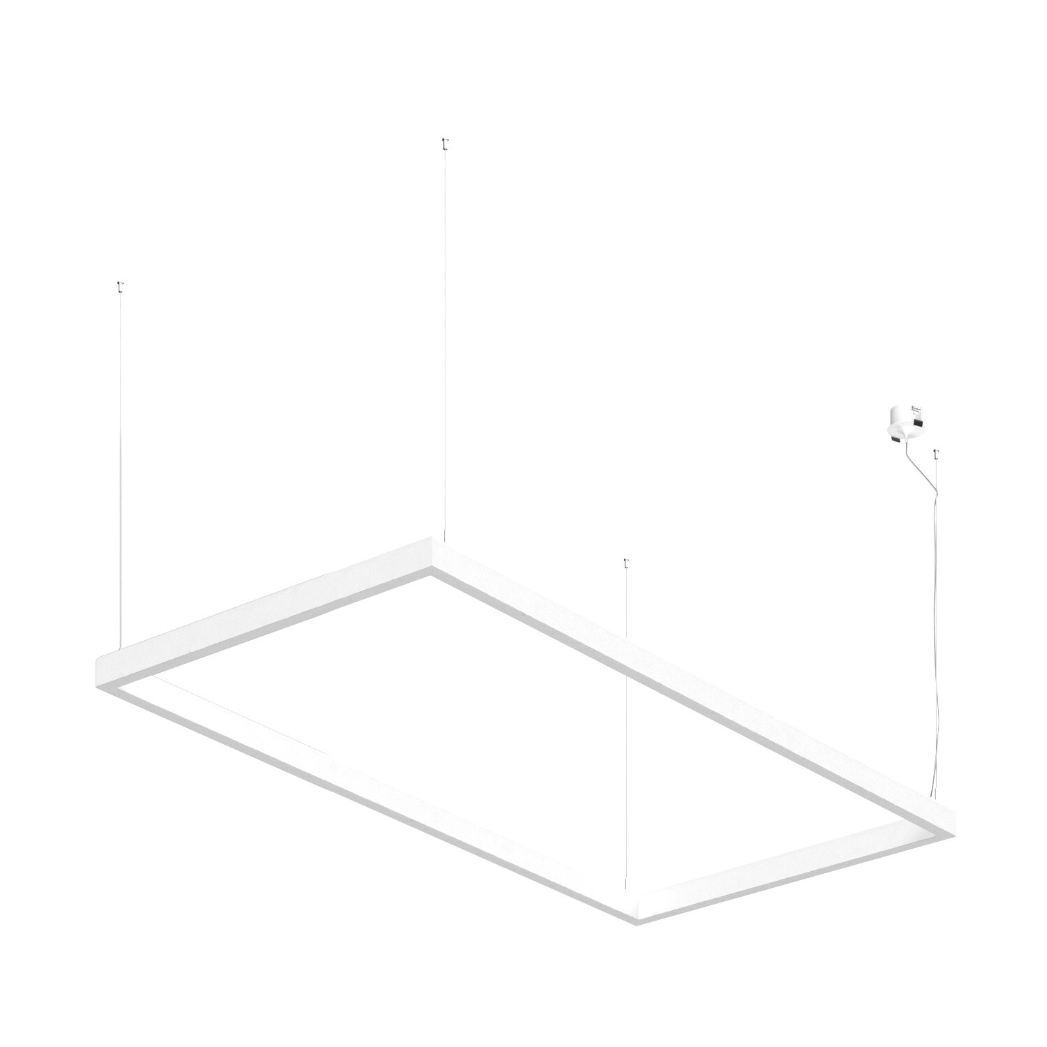 Подвесной светодиодный светильник Ledron SKYLINE Basic 670х1335 White 3000K