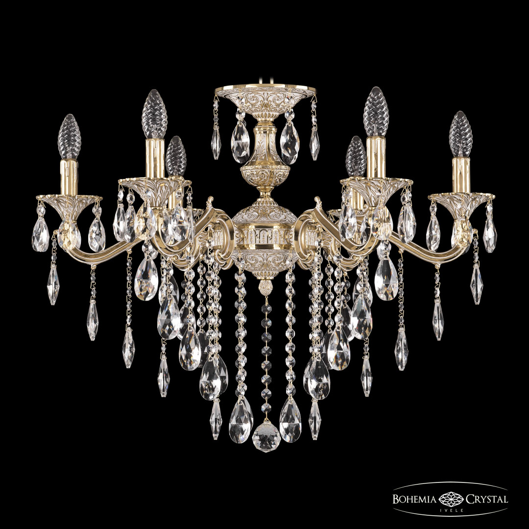 Люстра бронзовая с хрусталём 72202/6/210 B GW