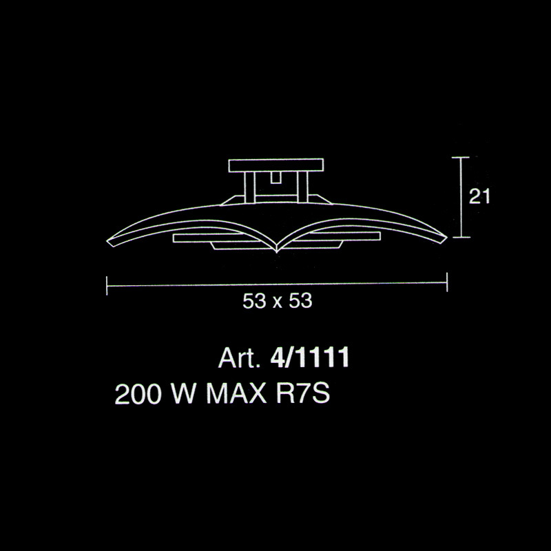 Потолочный светильник Sothis 4/1111-B-21