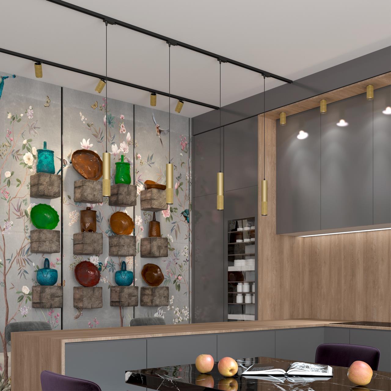 Трехфазный трековый светодиодный cветильник Novotech 358500