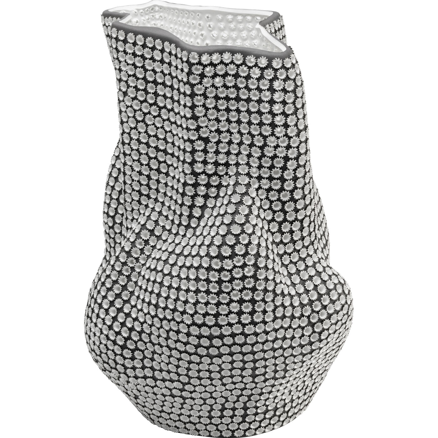 Ваза Anemone Black 43cm KARE 57501