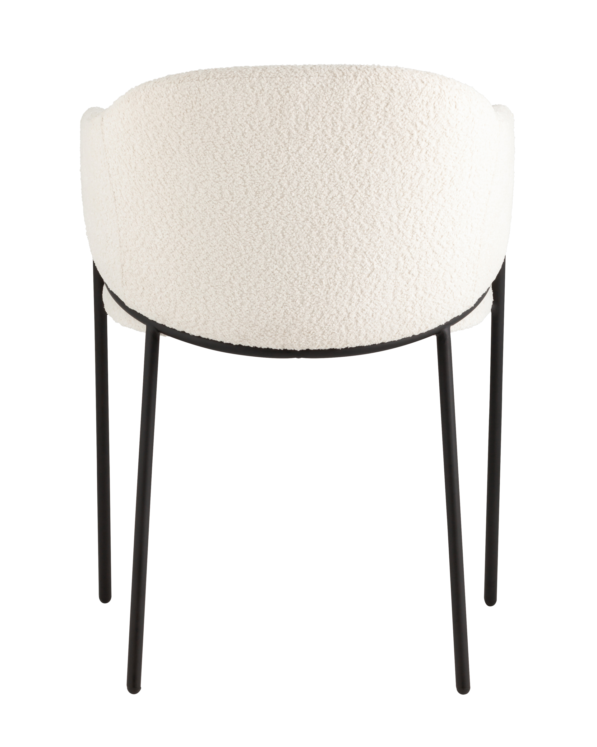 Стул Brace букле белый Stool Group