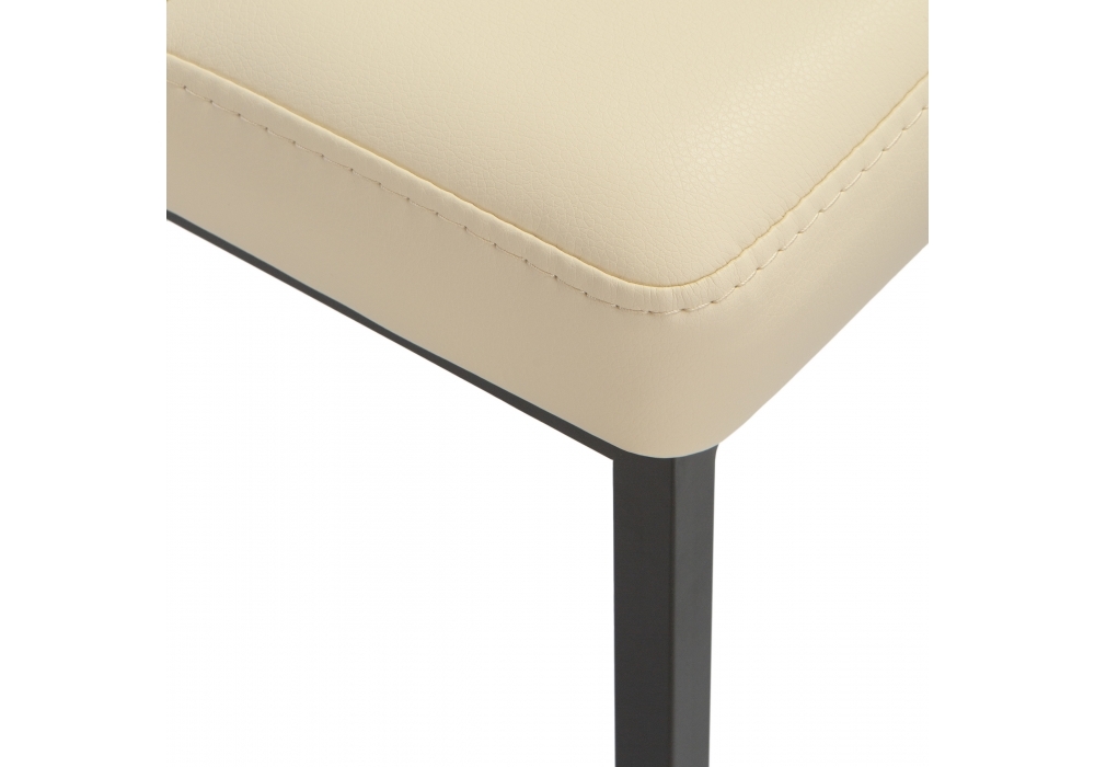 Банкетка Woodville Дион кожзам d1 / черный матовый 441437