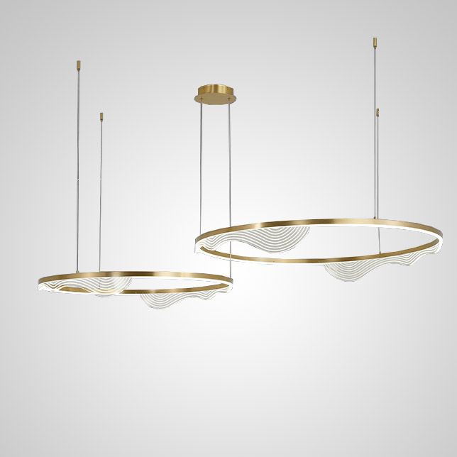 Подвесная люстра HANNA B B D40 D60 2R by ImperiumLoft