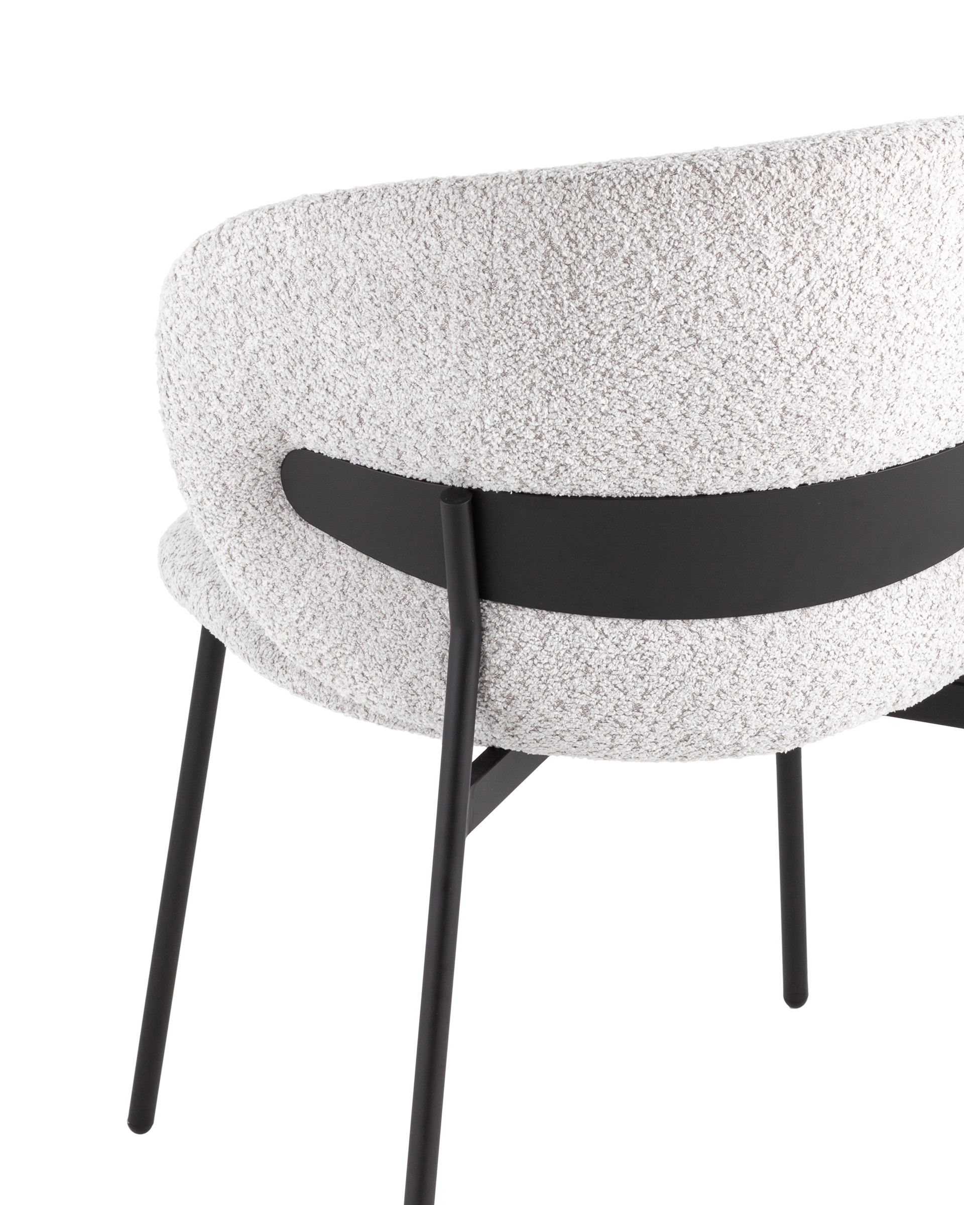Стул Блейз букле светло-серый Stool Group
