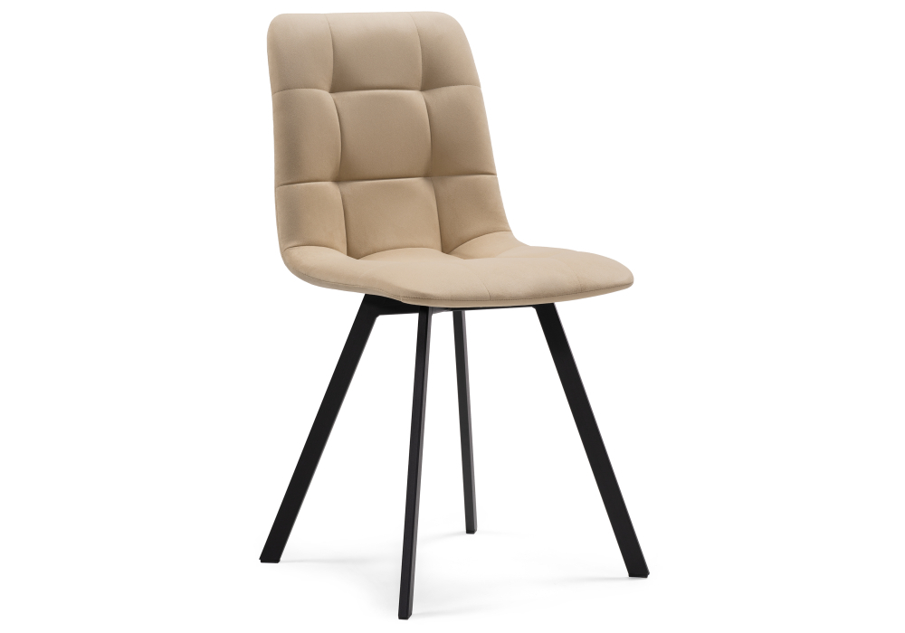 Стул Woodville Чилли черный / бежевый 489702