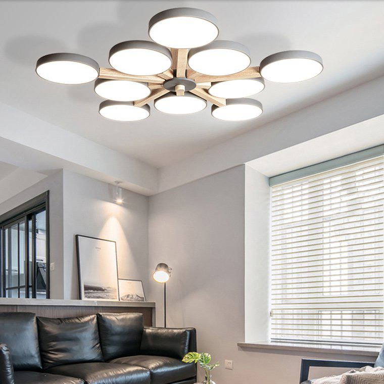 Потолочный светильник TURNA L10 White by ImperiumLoft