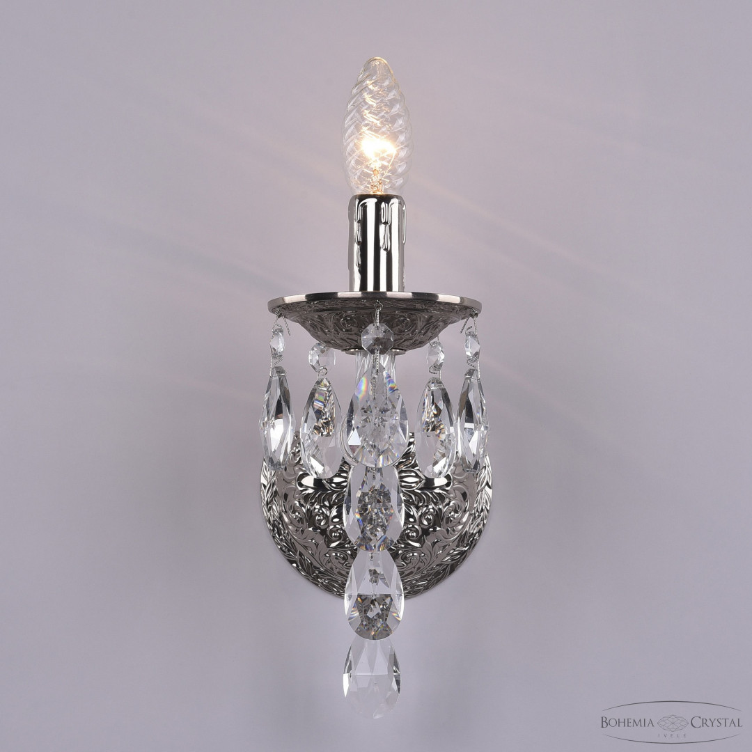Бра хрустальные 16215B/1/141 Ni Bohemia Ivele Crystal
