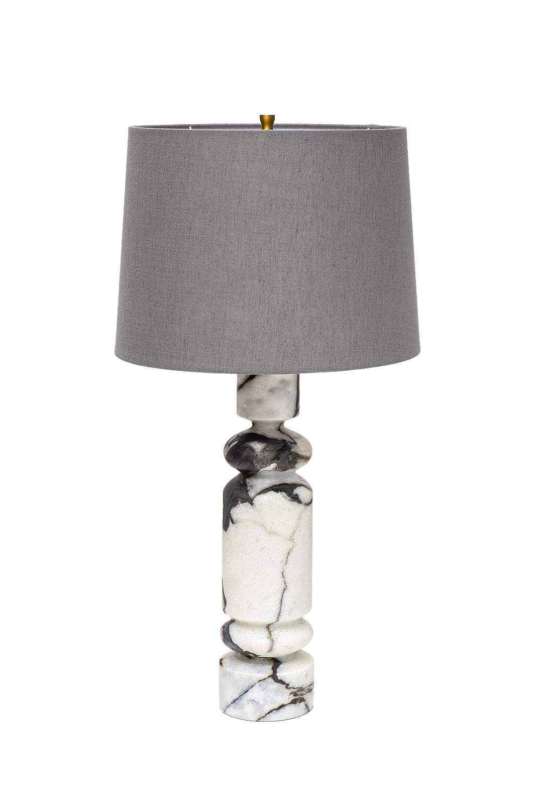 Лампа настольная плафон цвет серый Н.77 Garda Decor 185HM-03528