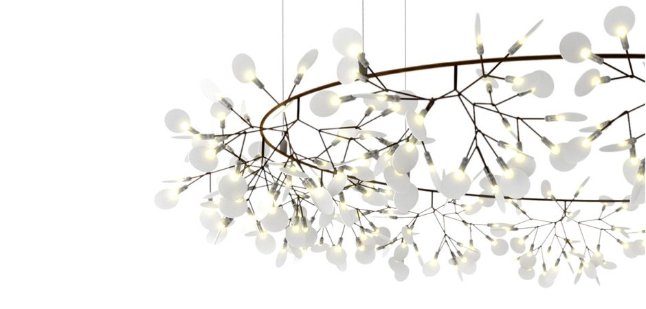 Люстра Moooi Heracleum The Big O 210 Black by ImperiumLoft